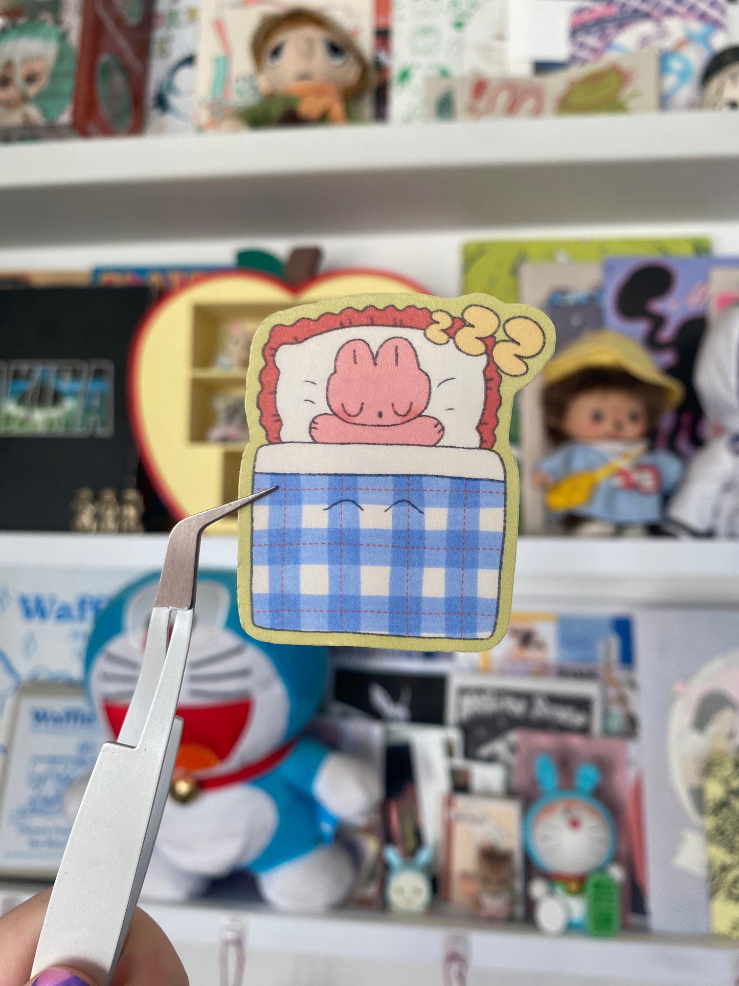 Sleepy Bun Sticker