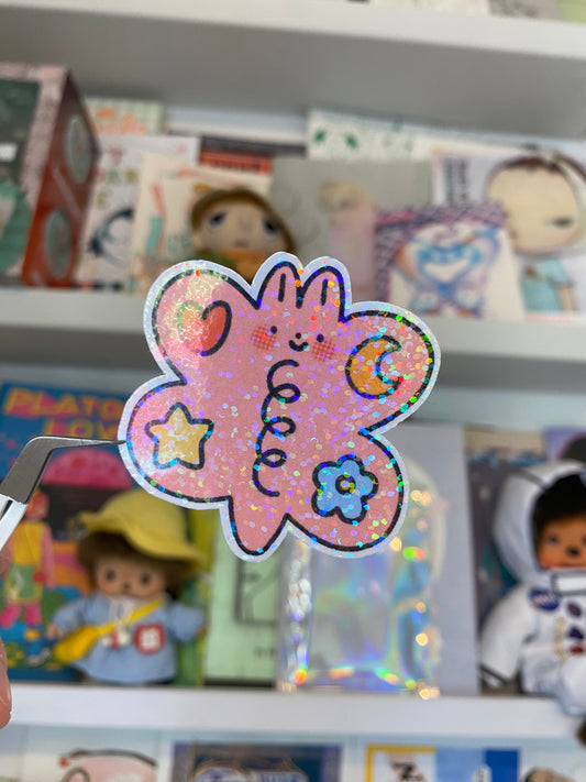 Trinket butterfly sticker