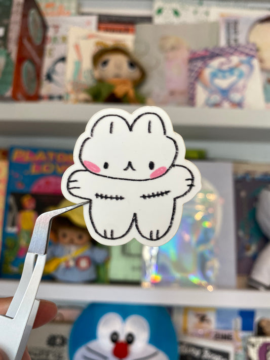 Trans bunny charity sticker!