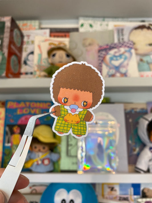 Bebichhichi sticker (brown)
