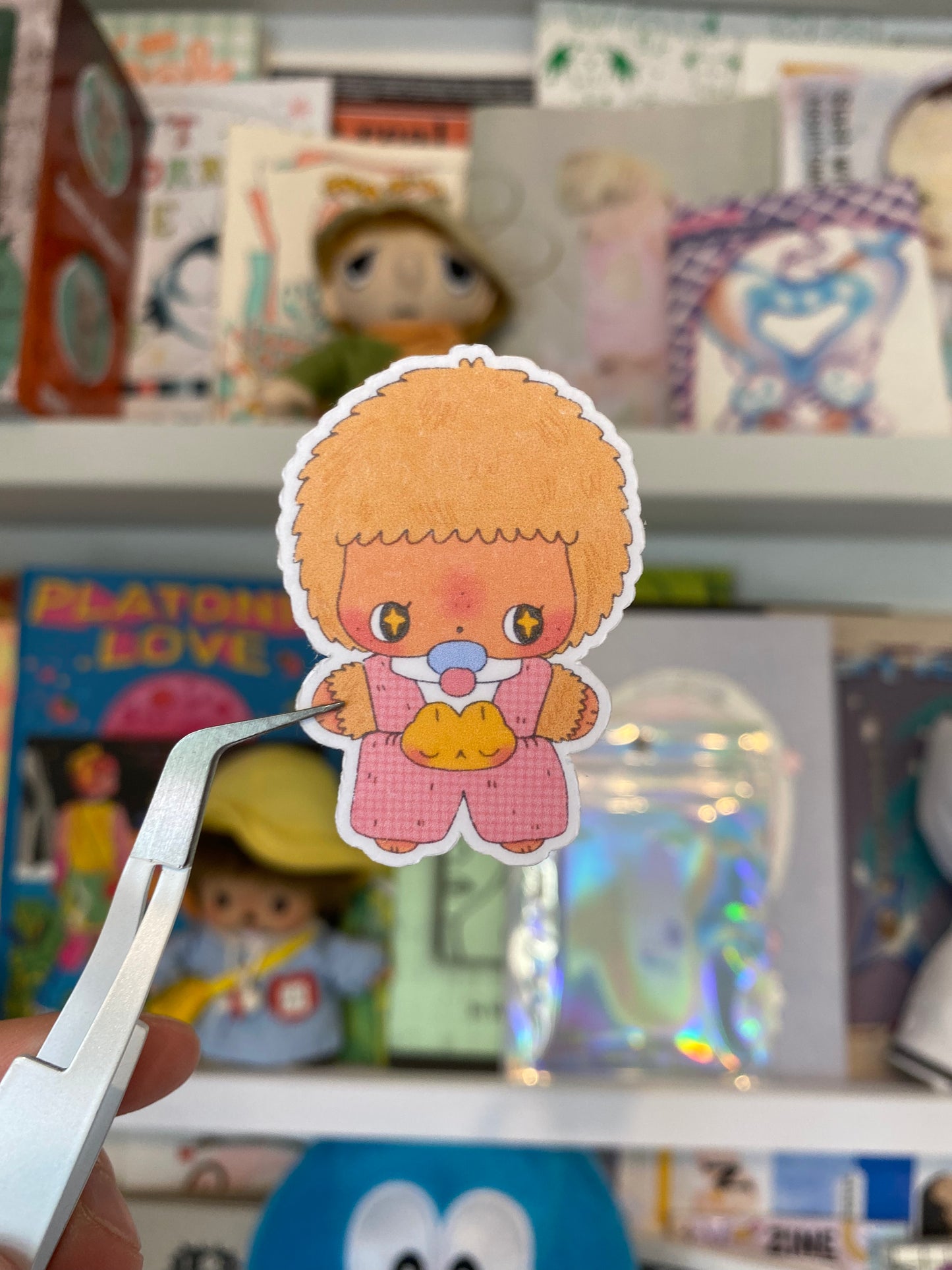 Bebichhichi sticker (blonde)