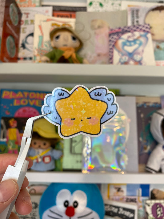 Baby star sticker