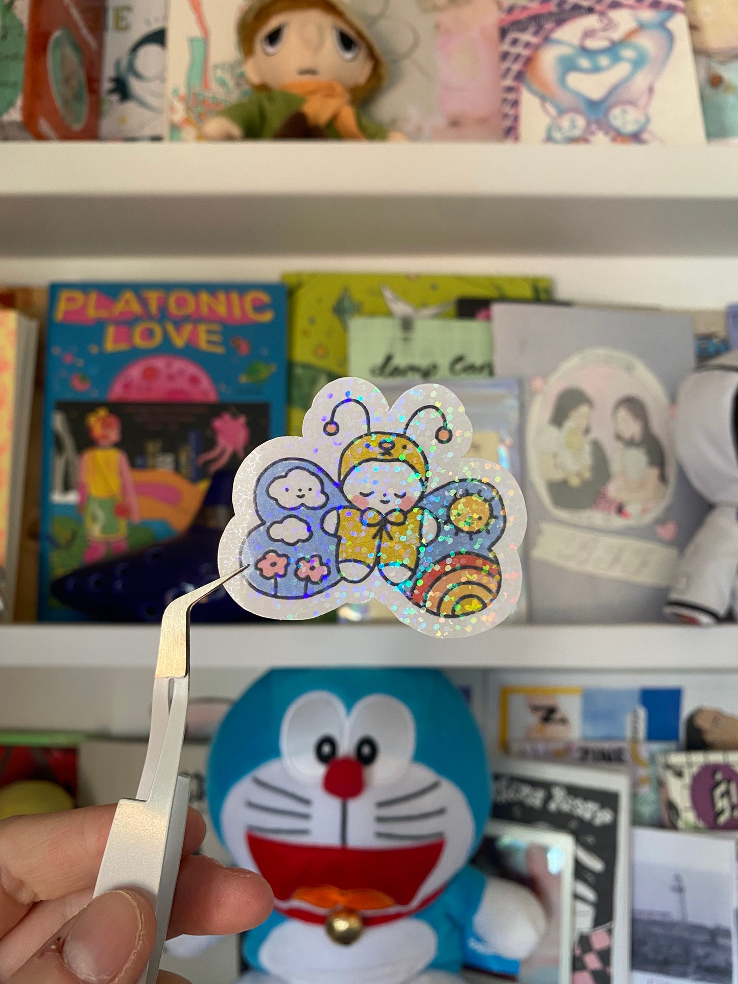 Daytime Butterfly sticker